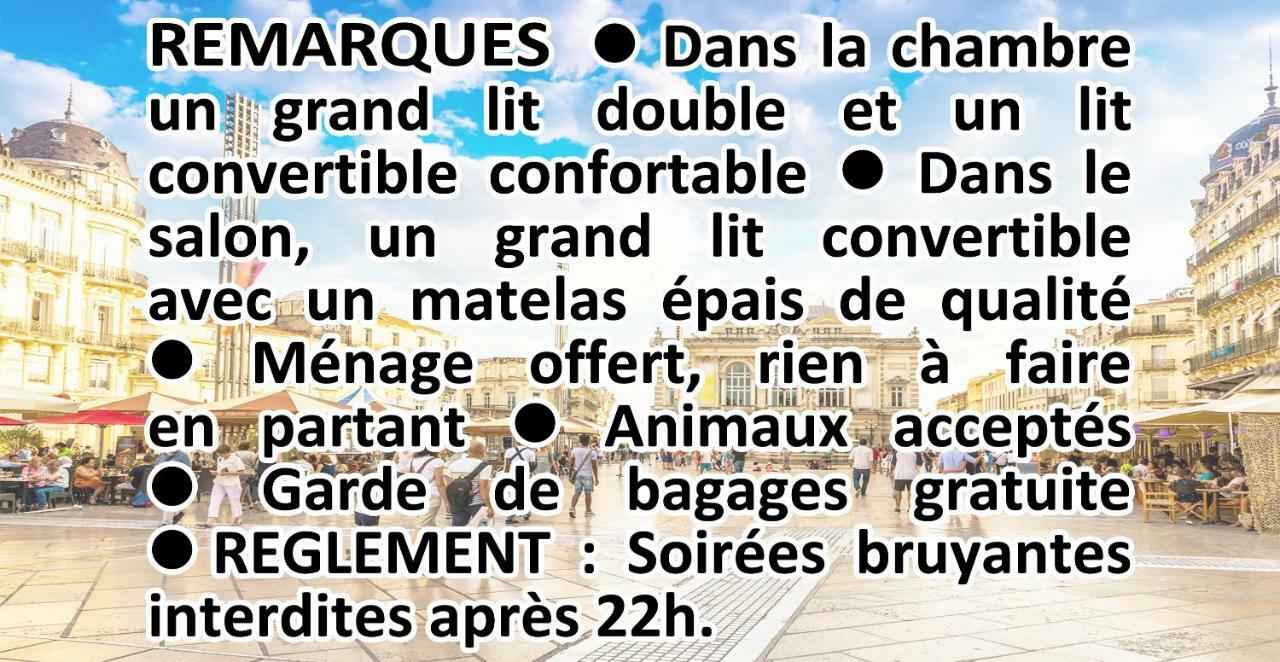 Comédie Musée-Fabre PARKING OFFERT Climatisation Apartamento Montpellier Exterior foto